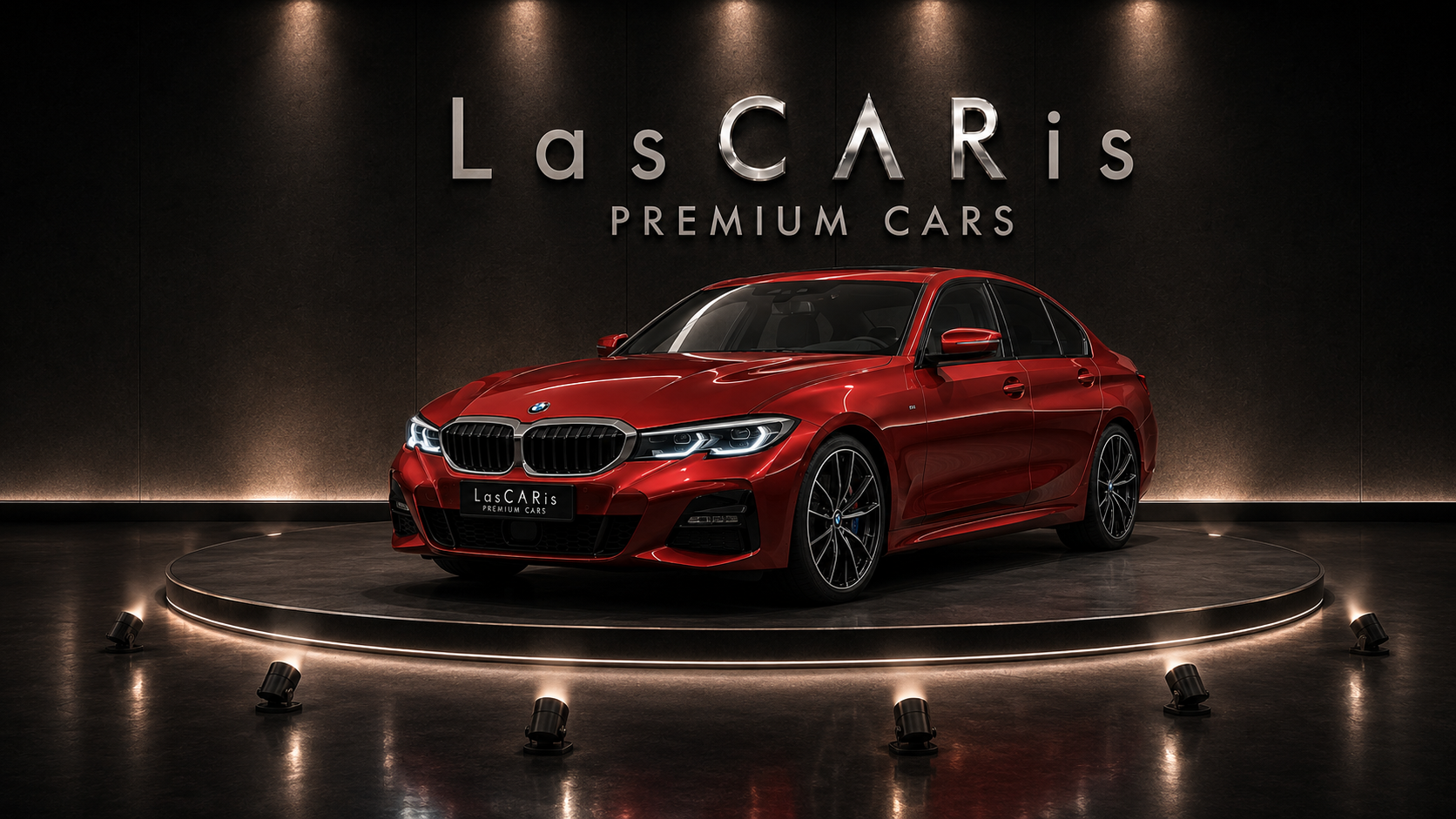 LasCARis Premium Cars showroom showcase 1